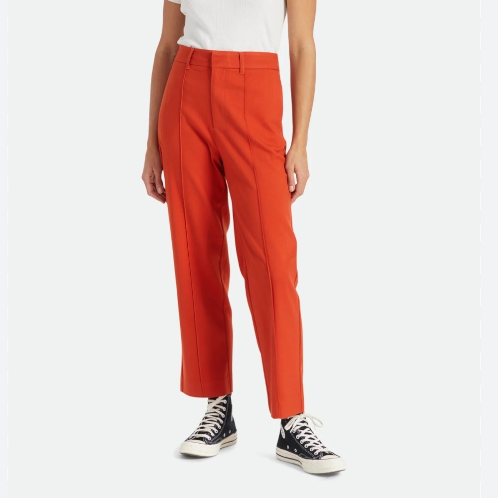 Brixton Retro Trouser Pant - Phoenix Orange - Size 27